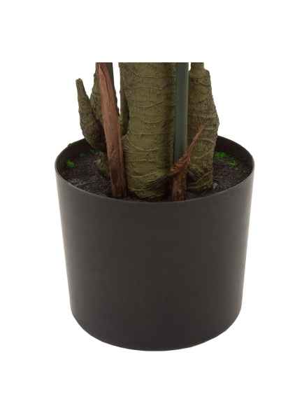 Дерево искусственное в кашпо "Пальма Кентия (Ховея)", Н152 см, 8 веток, 86 листьев