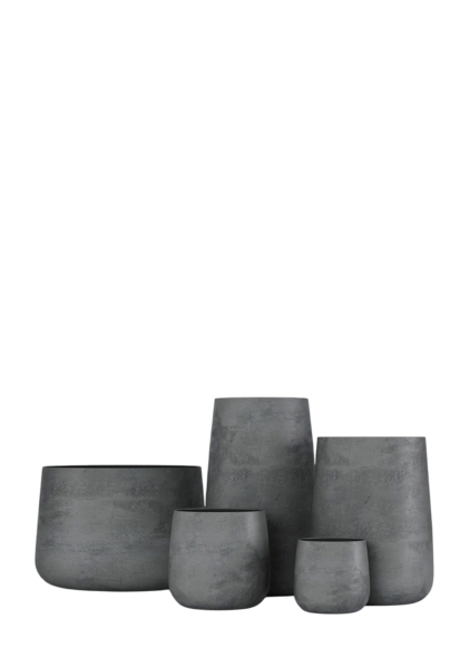 Кашпо CONCRETIKA CONE SMOKEY BLUE