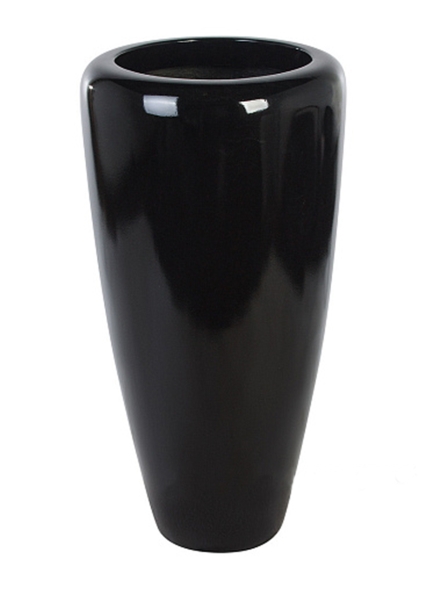 Кашпо Nobilis Marco Classic Black Vase