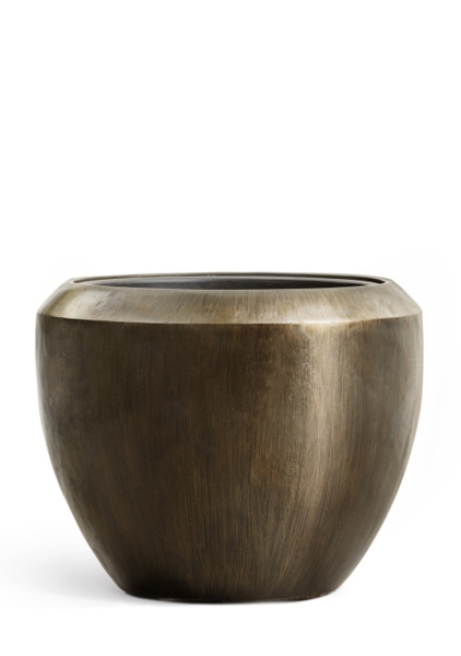 Кашпо TREEZ Effectory, Чаша, Чернёная бронза