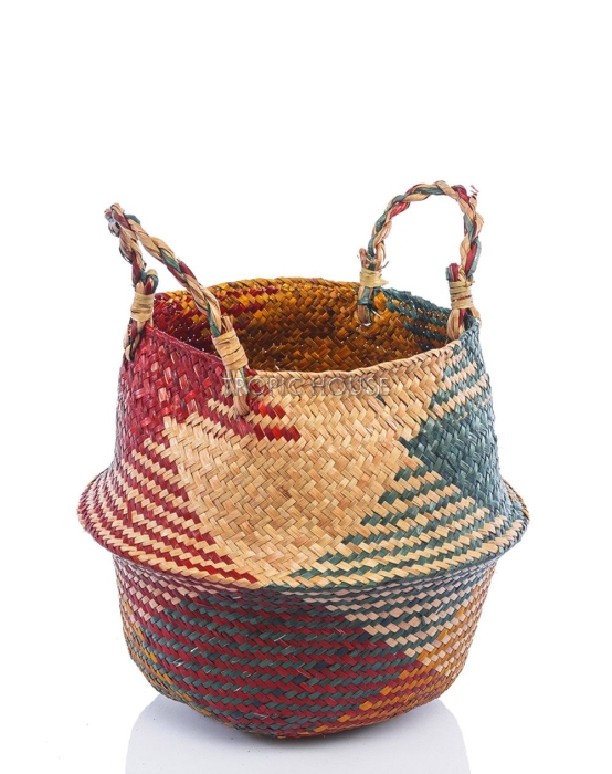 Корзина большая цветная