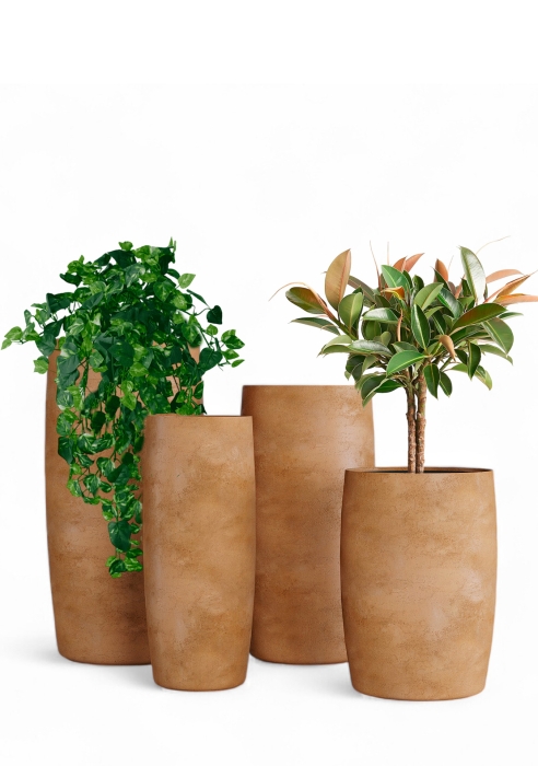 Кашпо CONCRETIKA CIGAR CLASSIC CLAY