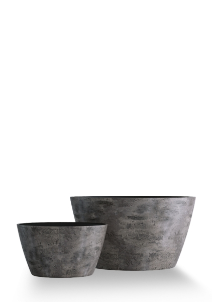 Кашпо CONCRETIKA BOWL CONCRETE GREY DARK