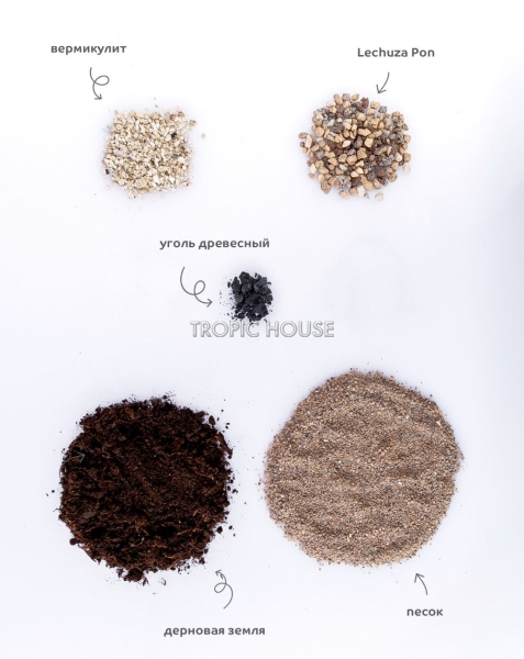 Грунт TROPIC HOUSE для кактусов и суккулентов