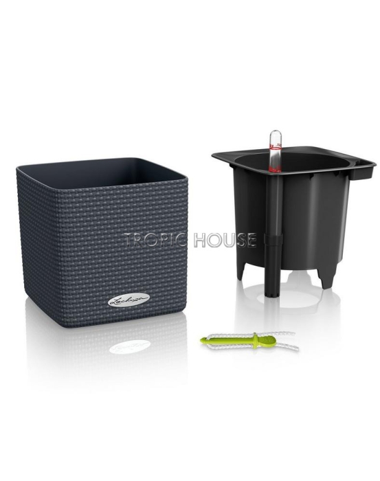 Кашпо LECHUZA CUBE Color 14х13.5 см