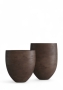 Кашпо CONCRETIKA BARREL COFFEE