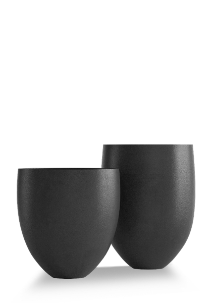 Кашпо CONCRETIKA BARREL NERO