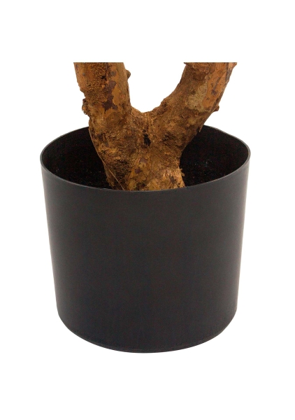 Дерево искусственное в кашпо "Фикус Бенджамина", H190 см, 2 головы