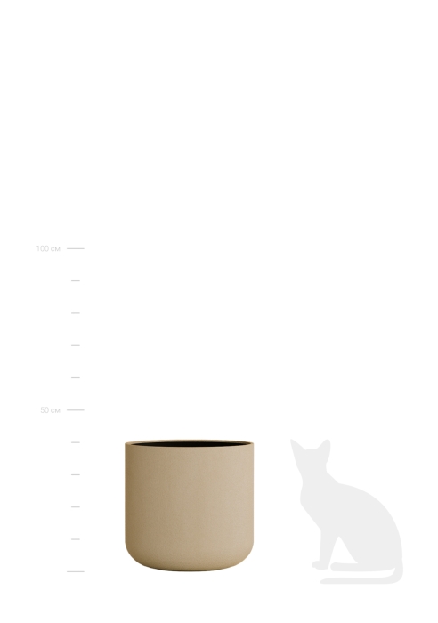 Кашпо CONCRETIKA TOPPER SAHARA