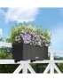 Кашпо LECHUZA BALCONERA Cottage 80х19 см