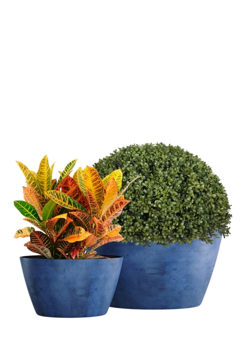 Кашпо CONCRETIKA BOWL BLUEBERRY