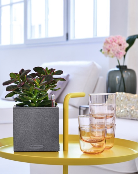 Кашпо LECHUZA Canto Stone 14х13.5 см