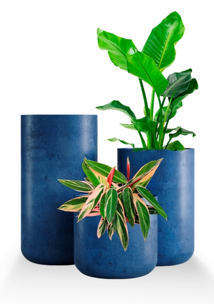 Кашпо CONCRETIKA TOPPER BLUEBERRY