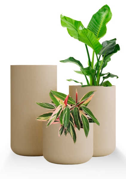 Кашпо CONCRETIKA TOPPER SAHARA