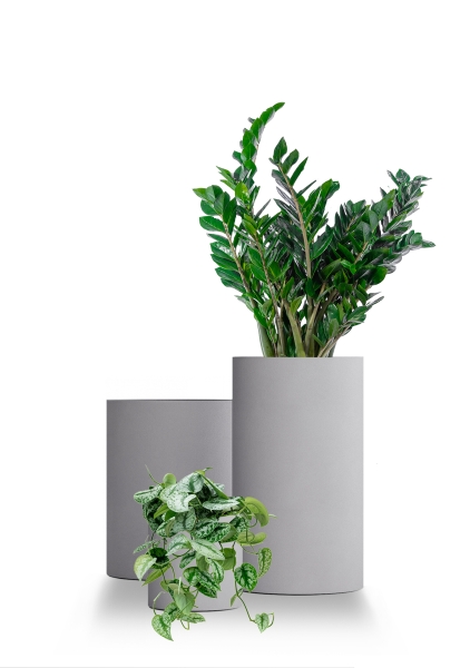 Кашпо CONCRETIKA CYLINDER SHALE