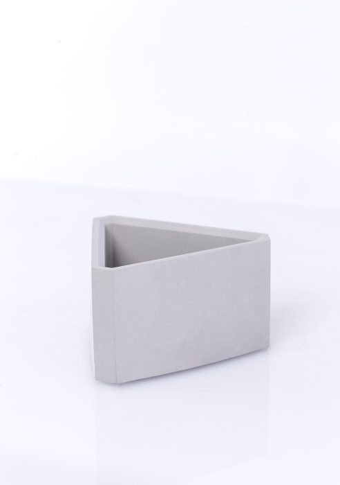 Кашпо бетонное настольное ТН 02