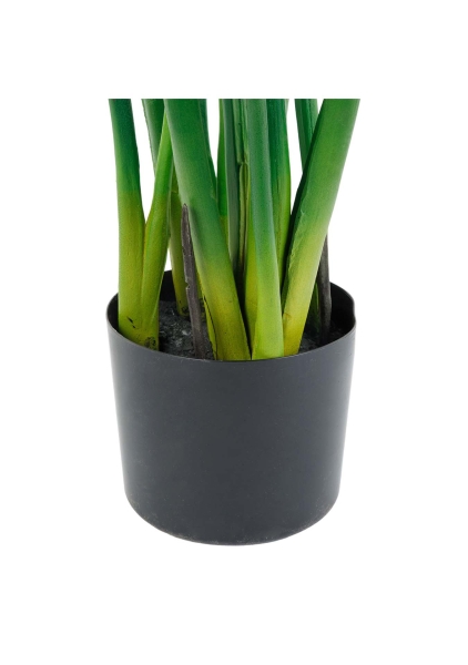 Растение искусственное в кашпо "Монстера люкс", H100 см, 10 листьев