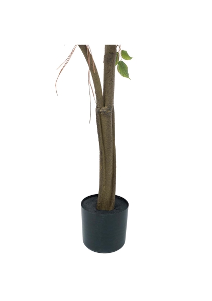 Дерево искусственное в кашпо "Фикус Бенджамина", Н240 см, 1410 листьев