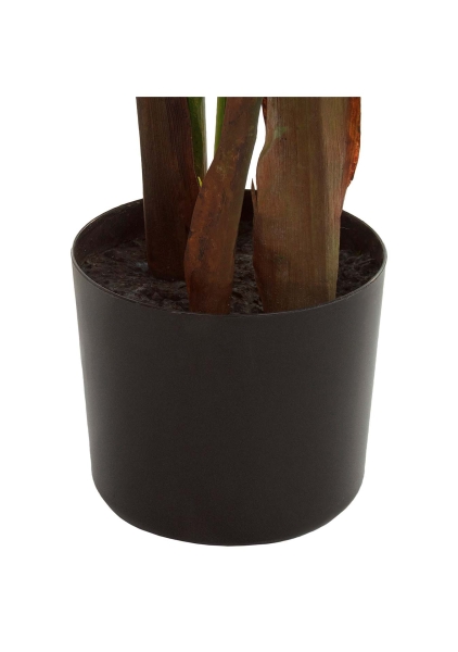 Дерево искусственное в кашпо "Пальма Арека люкс", H120 см, 465 листьев