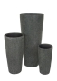 Кашпо Nobilis Marco Rock2-gray Cone цилиндрическое