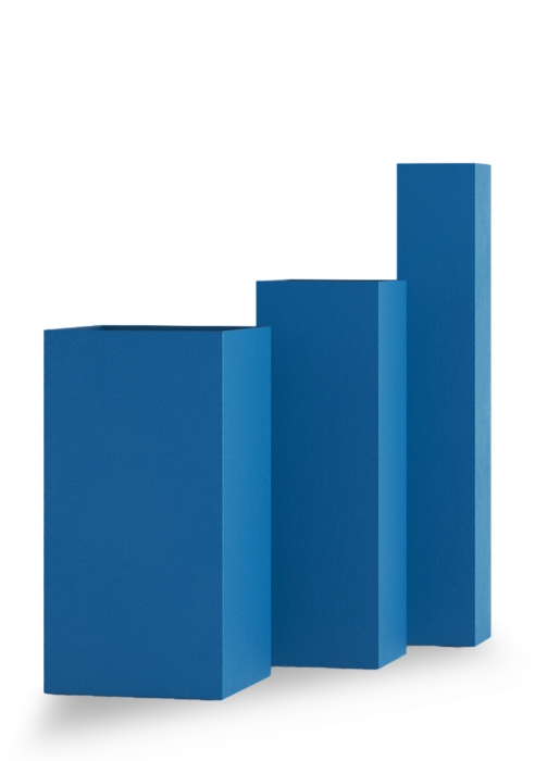 Кашпо CONCRETIKA COLONNA CLASSIC COBALT