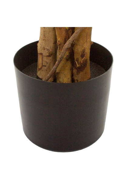 Дерево искусственное в кашпо "Фикус Лиана", Н180 см, 1680 листьев