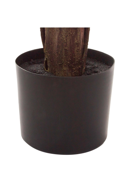 Растение искусственное в кашпо "Стрелиция", H150 см, 9 веток