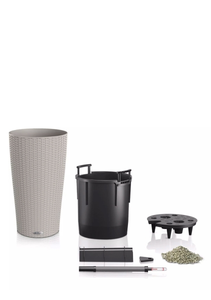 Кашпо LECHUZA Cilindro Cottage 23х41 см