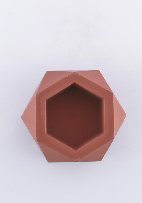 Кашпо бетонное настольное ТН 08