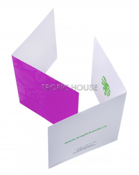 Открытка подарочная TROPIC HOUSE Открытка подарочная TROPIC HOUSE