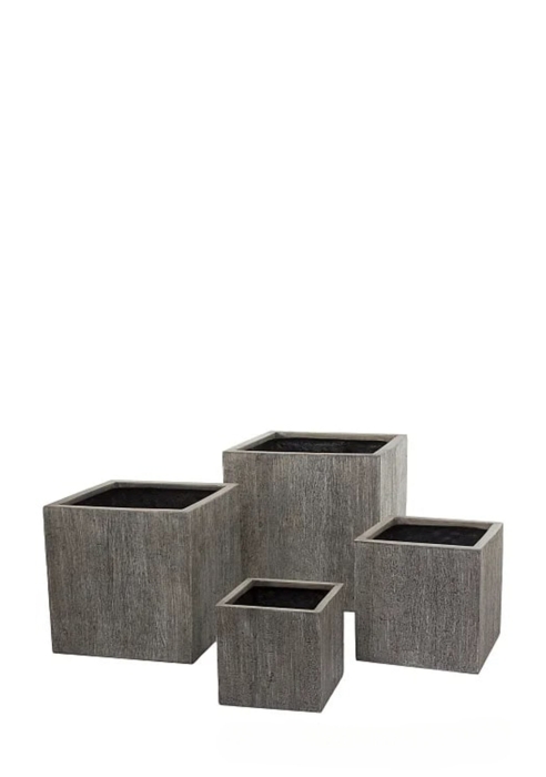 Кашпо Nobilis Marco "Pw-hwoodgrey Cube"