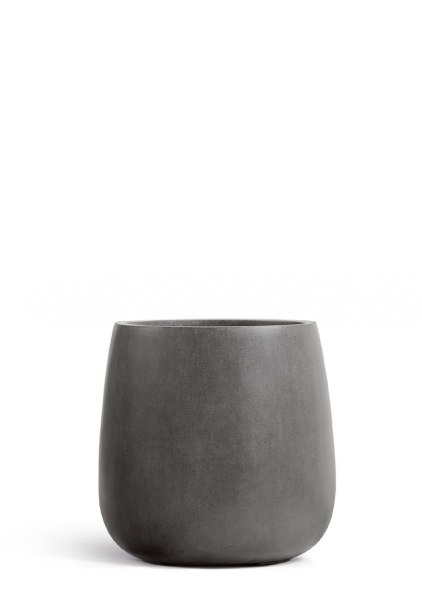Кашпо TREEZ Effectory, Design-Чаша, Серый бетон