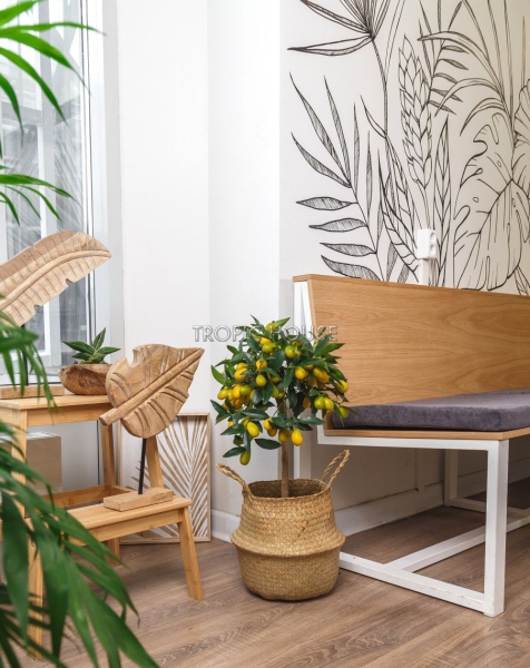 Корзина средняя крафт