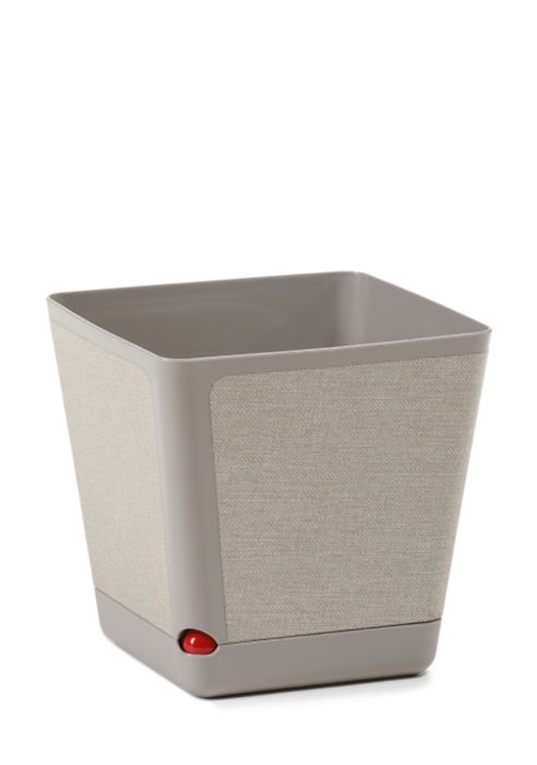Кашпо KORA textil серо-коричневый