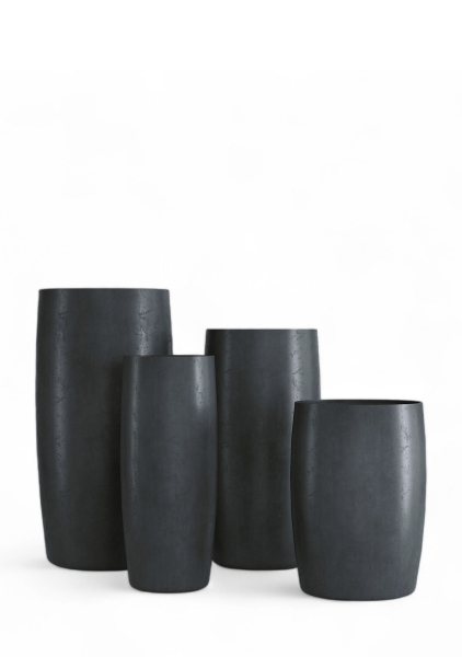 Кашпо CONCRETIKA CIGAR ANTHRACITE