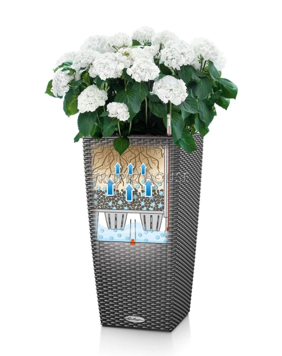 Кашпо LECHUZA CUBICO Cottage 40х75 см