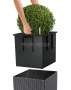 Кашпо LECHUZA CUBE Cottage 40х40 см