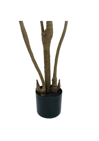 Растение искусственное в кашпо "Юкка", H150 см, 4 ветки, 102 листа