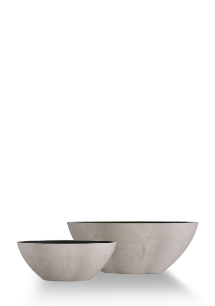 Кашпо CONCRETIKA BONSAY CONCRETE WHITE
