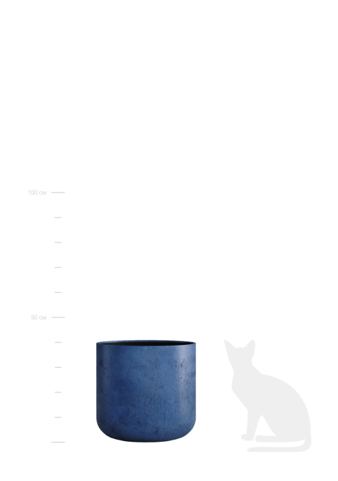 Кашпо CONCRETIKA TOPPER BLUEBERRY