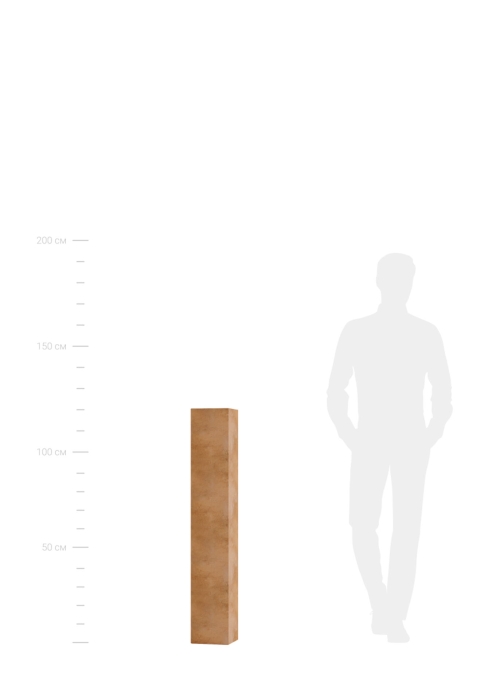 Кашпо CONCRETIKA COLONNA CLASSIC CLAY