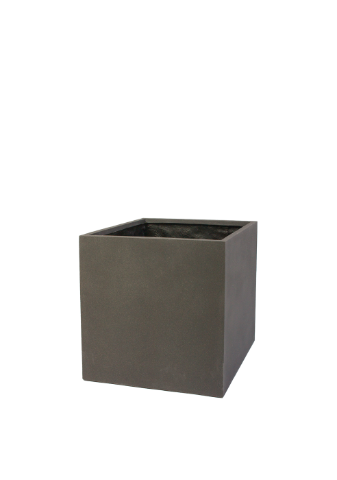 Кашпо Nobilis Marco Square Rock2-grey 41х41хН43см