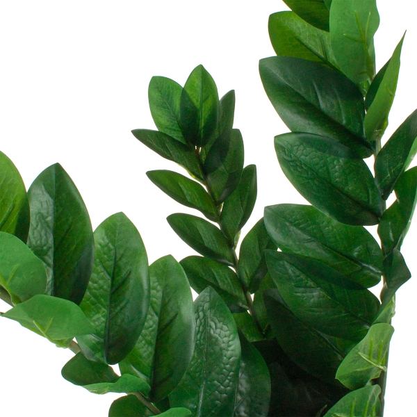 Растение искусственное в кашпо "Замиокулькас", H68 см, 6 веток, 98 листьев