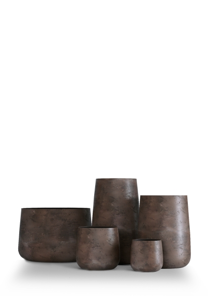 Кашпо CONCRETIKA CONE TAUPE CONCRETE