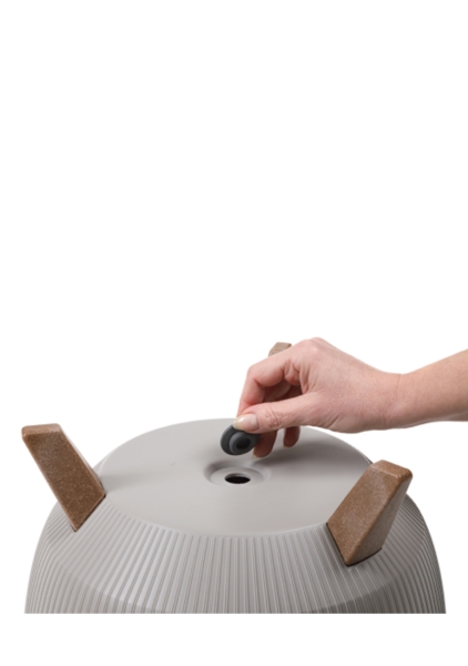 Кашпо ROMA Jumper на ножках d24, h19