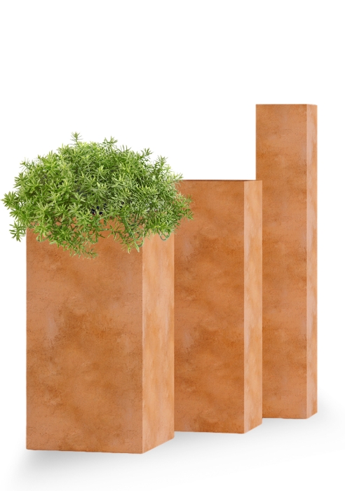 Кашпо CONCRETIKA COLONNA CLASSIC CLAY