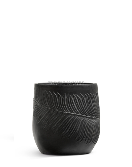 Кашпо TREEZ ERGO, Чаша, Антрацит