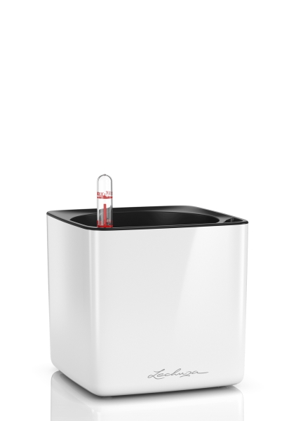 Кашпо LECHUZA CUBE Glossy 14х13.5 см