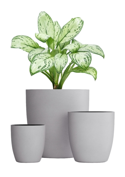 Кашпо CONCRETIKA VASE3 SHALE