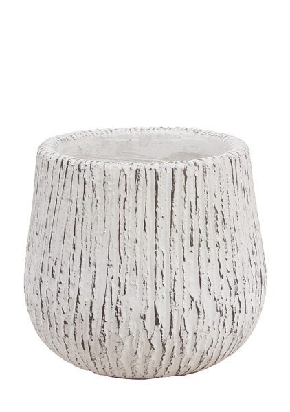 Кашпо Nobilis Marco Ribs grey Jaze